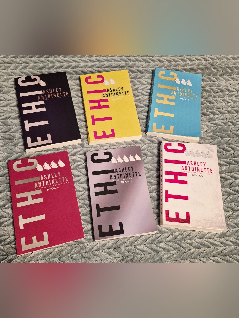 COMPLETE 6 Book Set: Ethic Series by Ashley Antoinette (Paperback, Like New)